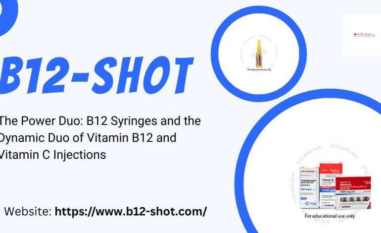 Vitamin B12 and Vitamin C Injections
