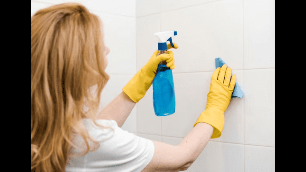 Professional tile and grout cleaner