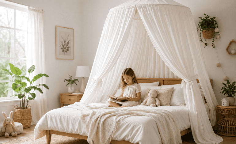 What Makes Cotton Bed Canopies a Timeless Bedroom Choice?